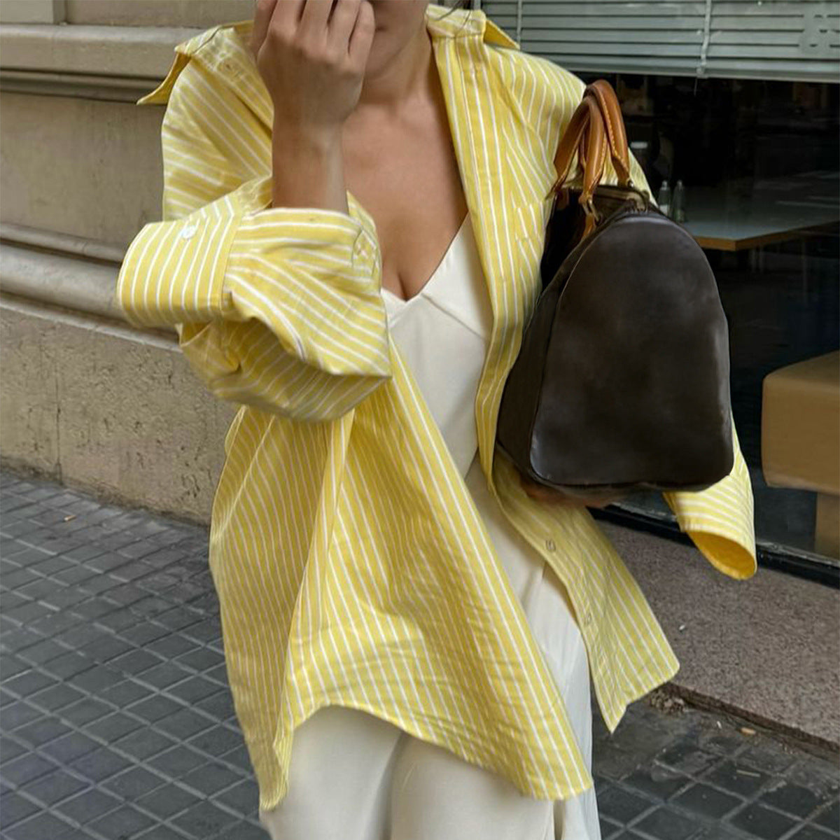 Casual Style Button Top Shirt