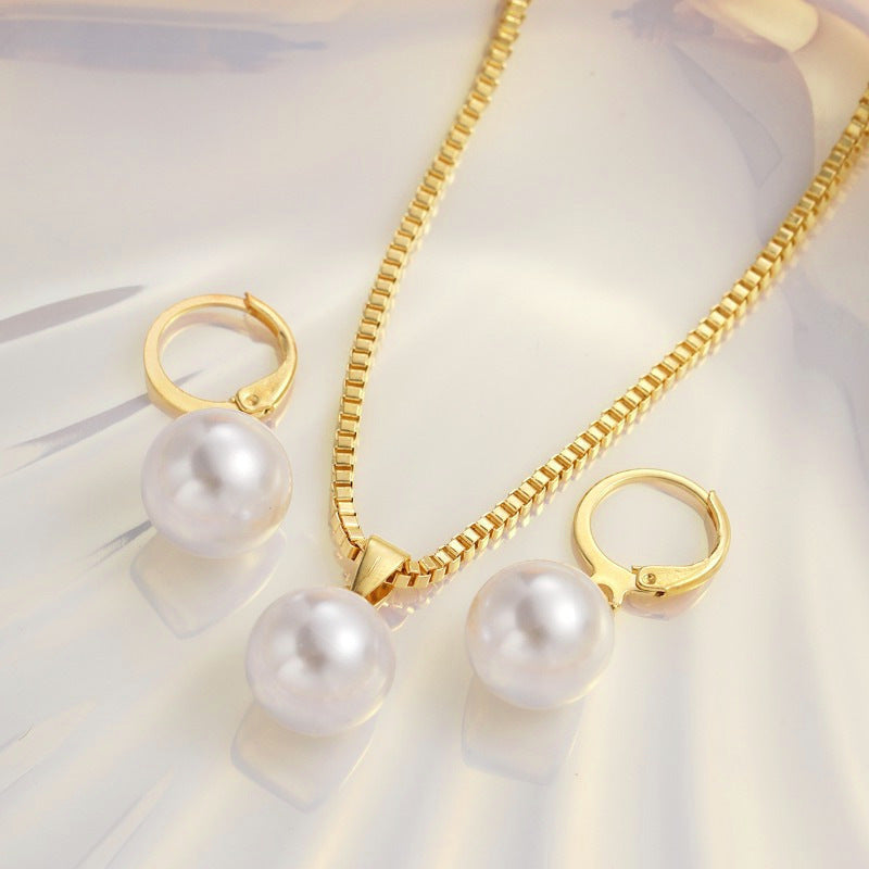 High-grade Earrings Jewelry Suit