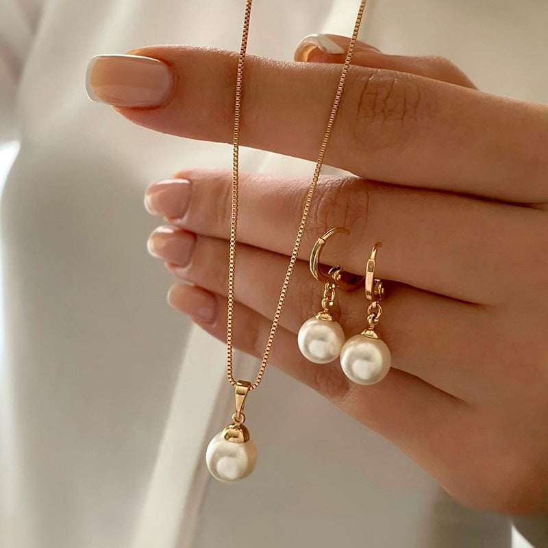 High-grade Earrings Jewelry Suit