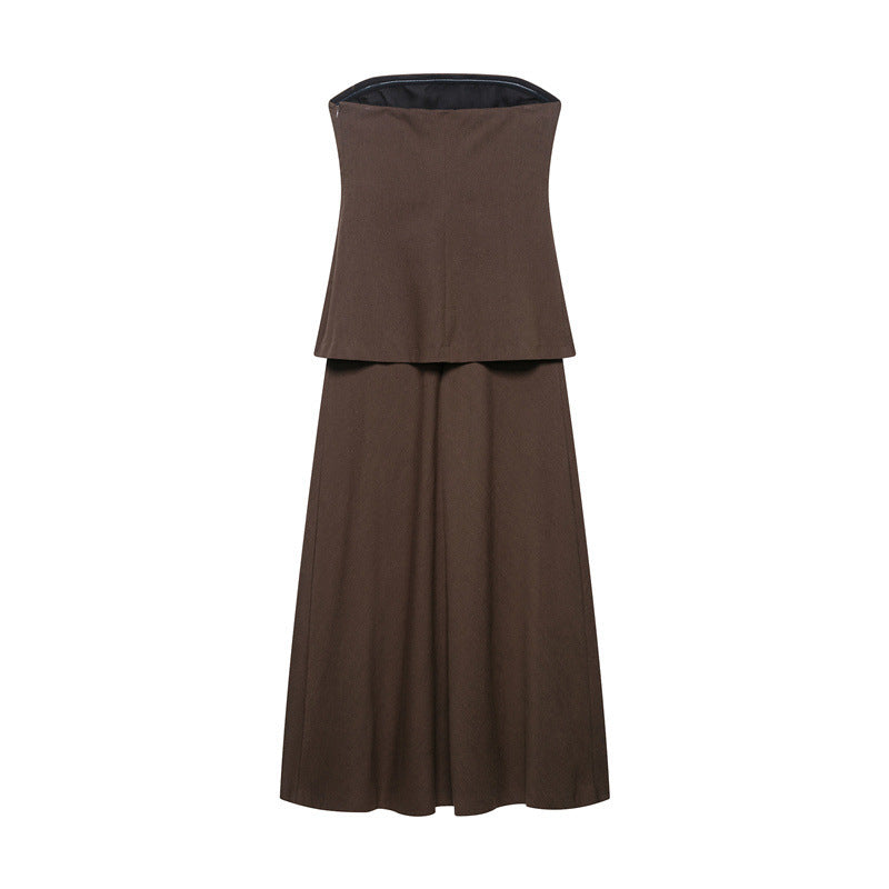 Slim Fit Tube Top Dress