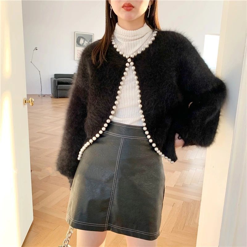 Korean Style Wool Cardigan Sweater