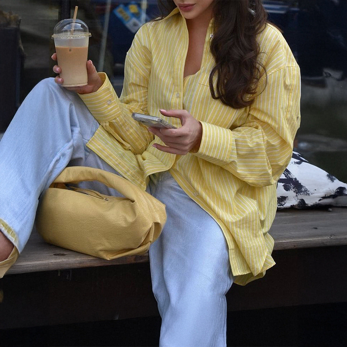 Casual Style Button Top Shirt